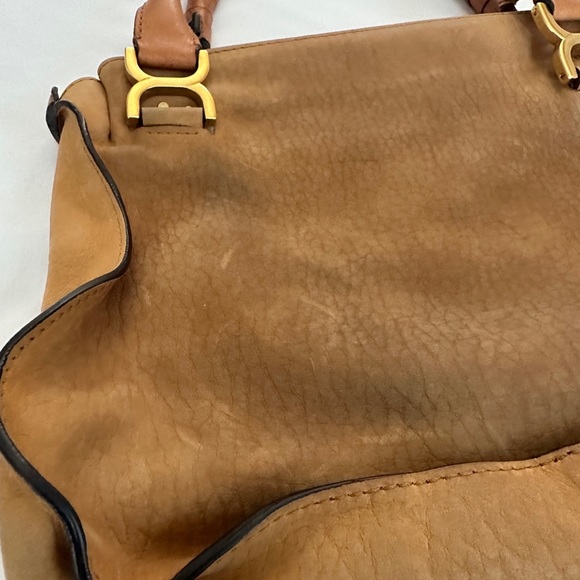 Chloe Marcie Medium Suede Handbag - Picture 8 of 11
